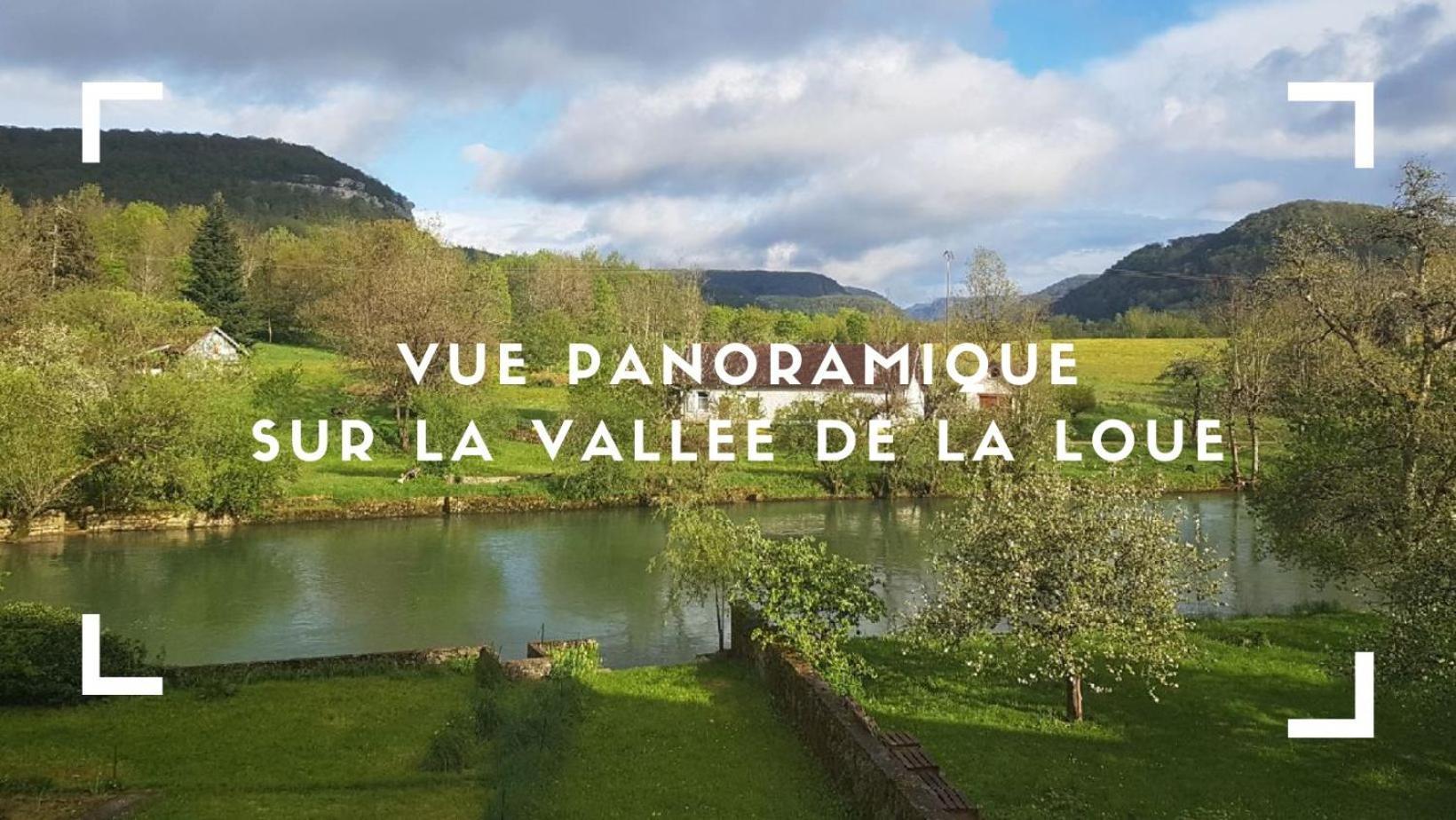 Maison De Vacances - Vue Panoramique Riviere Орнан Экстерьер фото